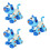 3Pcs Children Removable Screw Building Toy Animal Assembly Cat Pattern 7