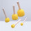 40 Pezzi Rotonda Per Pittura Pennello Kit Bambini 4