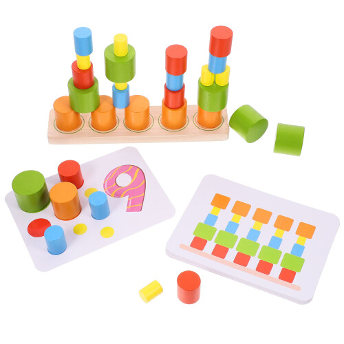 2 Conjuntos De Brinquedo De Empilhamento Infantil 2
