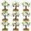 10 Unidades Miniaturas De Árvores Frutíferas Para De 10