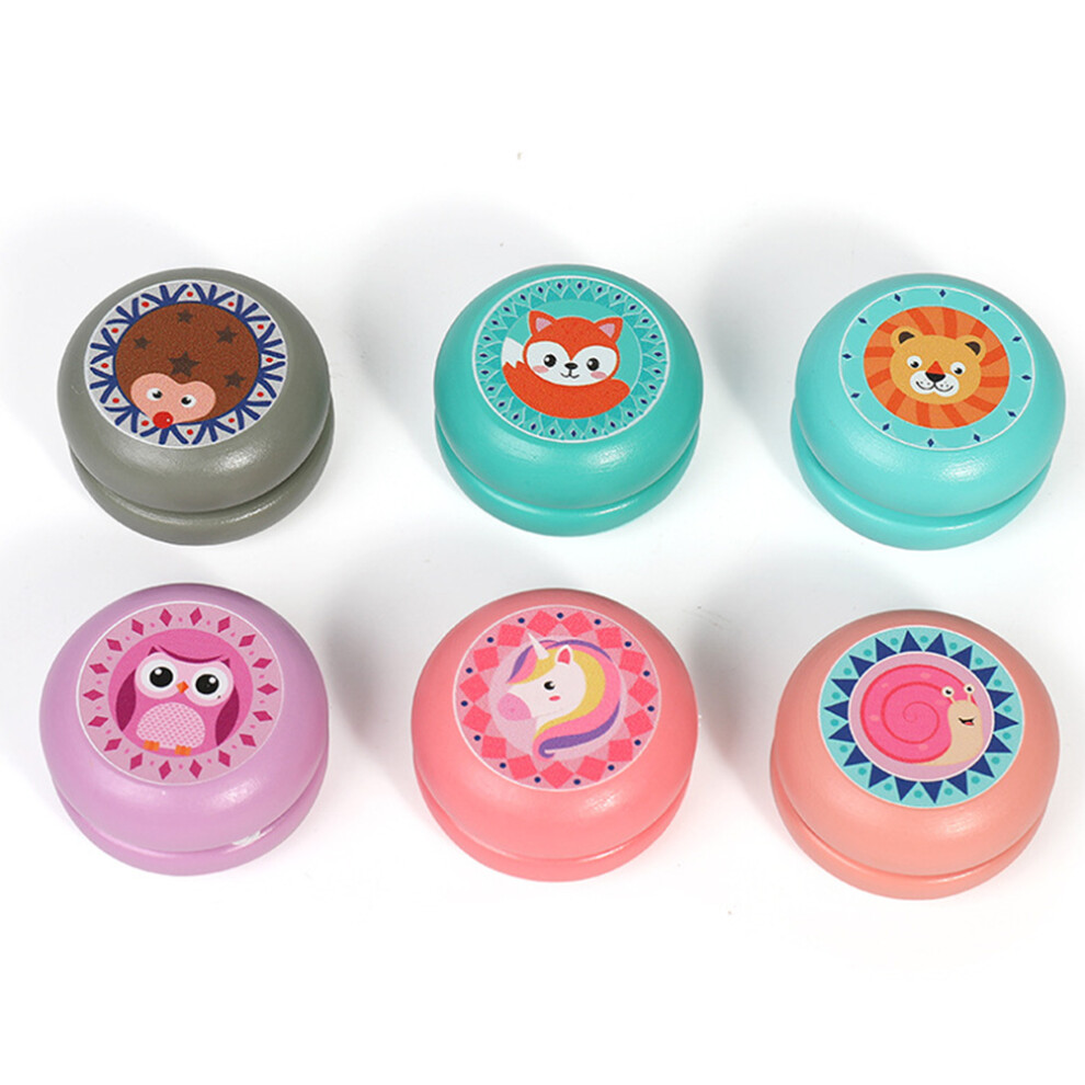 2 Sztuki Drewniane ŻOnglerki W KształCie ŚLimaka Dla Dzieci-image