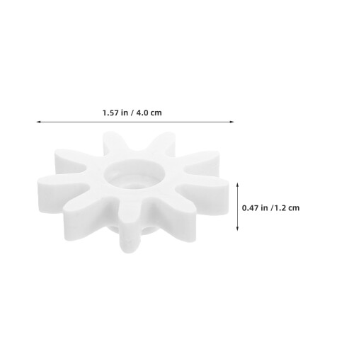 2Pcs Engrenagens Plástico 9 Dentes Para Máquinas De 1