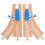 4 Per In Legno Compatibili Con Principali 9