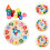 Conjunto De Blocos De Para Relógio, Brinquedo Educativo Com 10
