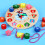 Conjunto De Blocos De Para Relógio, Brinquedo Educativo Com 4