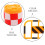 Conjunto De Estacionamento Infantil Com Placas, Cones, E Blocos 7