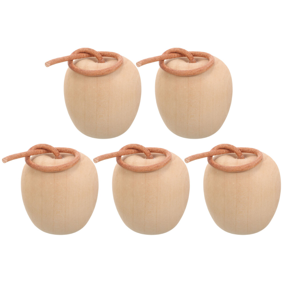 25 Sztuk Miniatury JabłKa Z , Niepomalowane, Do Malarstwa-image