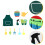 Set Giardino Bambini con Zappetta e Borsa 5