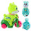 3Pcs Desenho Inércia Brinquedo Infantil Built-Bell 10