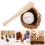 Conjunto De Mini Beisebol Com E Bola Para Decoração 5