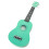 Ukulele 21 Polegadas Maciça Modelo Engraçado Verde-menta 6