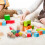 Set Geometrico In Legno Con Viti E 4