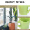 8Pcs Mini Mug Cup Models Scene Landscape Props 6