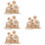 4 Sets 3D Wooden Puzzles Easter Educational Assembly Toy For Kids 9