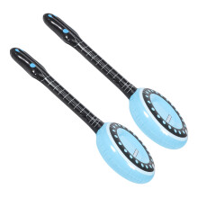 2 Pcs Banjo Balloons Inflatable Musical Instrument