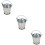 3Pcs Balde De Miniatura Barril Para Casa De 11