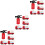 3 Sets Simulation Fire Extinguisher Toy For Outdoor Use 7