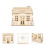 1Stk Multifunktionale Spardose Holz Villa Geschenk Und 5
