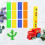 60Pz Domino Legno Colorate Per Sviluppo E 7