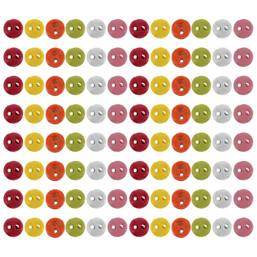 100 Unidades Botones De Plástico Para Con Dibujos