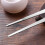 2Ud Pinzas Alimentación Ángulo Inoxidable Plata Profesional 6