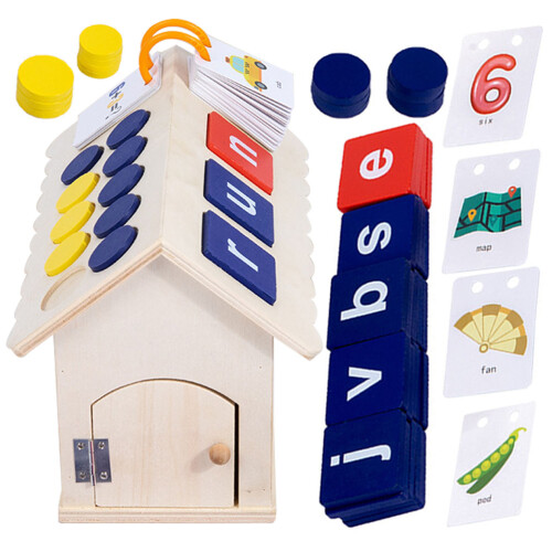 2 Set Parole Inglesi Cabina Bambini Educativo 1