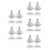 10 Pezzi Mini In Per Decorazione 5