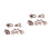 8 Pcs Metal Brain Teaser Puzzle Educational Unlock Toy 9