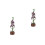 2 3D Puzzle In Legno Viola Kit Da Te 6