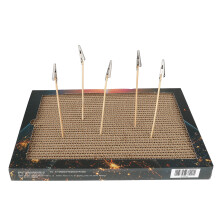 Juego De Piezas Para Maqueta Con Base Y Clips Coloridos