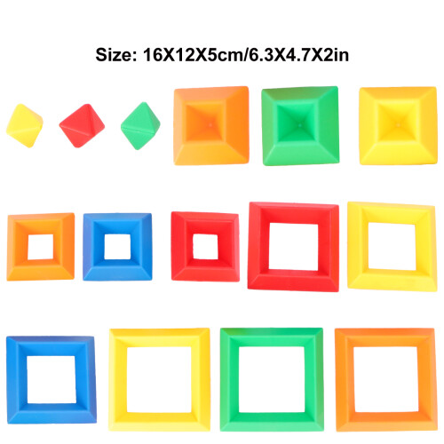 15Pz in Colorati Educativo Per Bambini 2