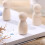 40 Pezzi Legno Non Verniciate Con Per Bambini 6