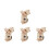 4 Robot -Monete In Legno Kit Educativo Bambini 7