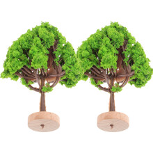 4 Pezzi Miniatura per Decorazione Sabbia Paesaggio