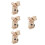 4 Robot -Monete In Legno Kit Educativo Bambini 8