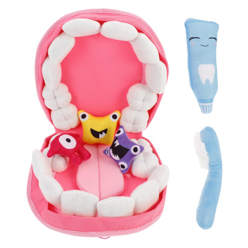 Set Giocattoli Denti Educativi Per Bambini Organ Plush 1