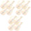 12 Set In Legno Non Finite Per Bambini, Kit Da Te 5