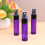 20Pcs 10Ml Empty Glass Perfume Bottles Portable Refillable Purple 6