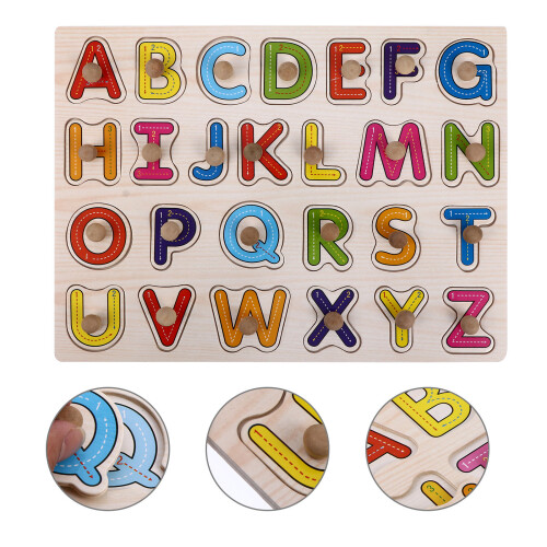 Set Puzzle In Legno Per Bambini 2