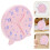 5Pcs Kids Teaching Clock Model For Preschool Learning Tool Pink 11