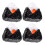 4Pcs Simulated Japanese Mini Triangle Seaweed Rice Ball Models 1