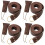 4 Sets Sword Belt Frog Medieval Pu Costume Accessory For Cosplay 7