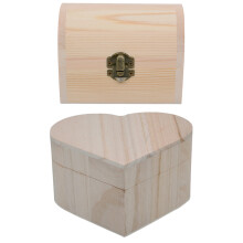 2Pcs Armazenamento Madeira Para Bijuterias, Organizador