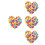384Pcs Educational Plastic Geometric Shape Sorting Toys for Toddlers 9