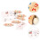 2Set Legno Khaki Didattico Per Bambini 10