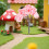 40 Pezzi Park Street Diorama Miniatura 6,5 Cm 5