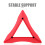 20Pcs Colorful Triangle Base Plastic Cube Stand For Puzzle Display 7