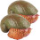 2Pcs Simulation Snail Figurine Educational Animal Model Toy 2