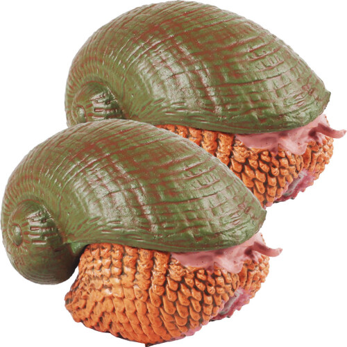 2Pcs Simulation Snail Figurine Educational Animal Model Toy 1