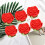 16 Pezzi Gomma A Rosa Simulata Set 7